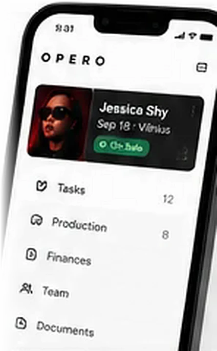 OPERO mobile app